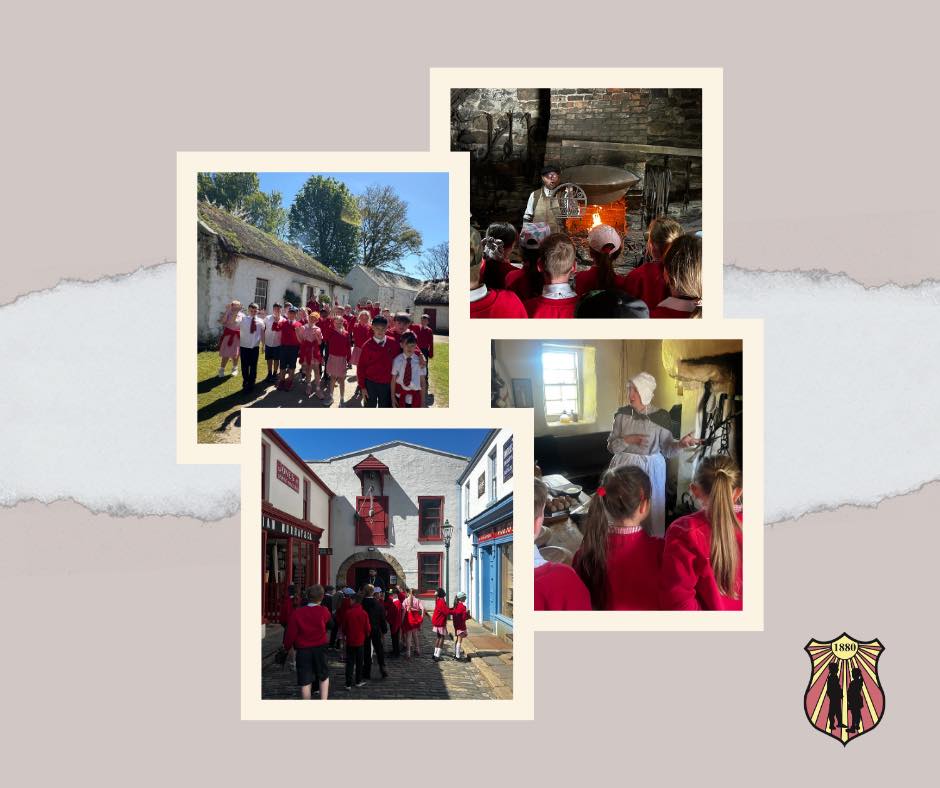 P6 visit the Ulster American Folk Park